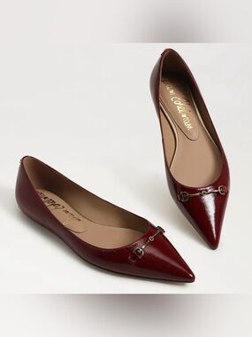 NWOT Sam Edelman Nori Pointed Toe Flats, Size 8